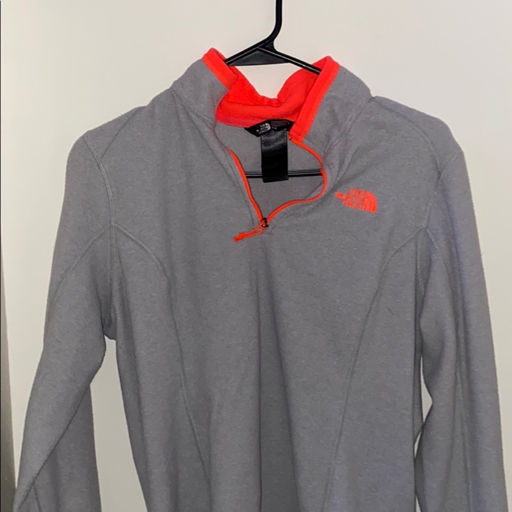 north face zip up!!